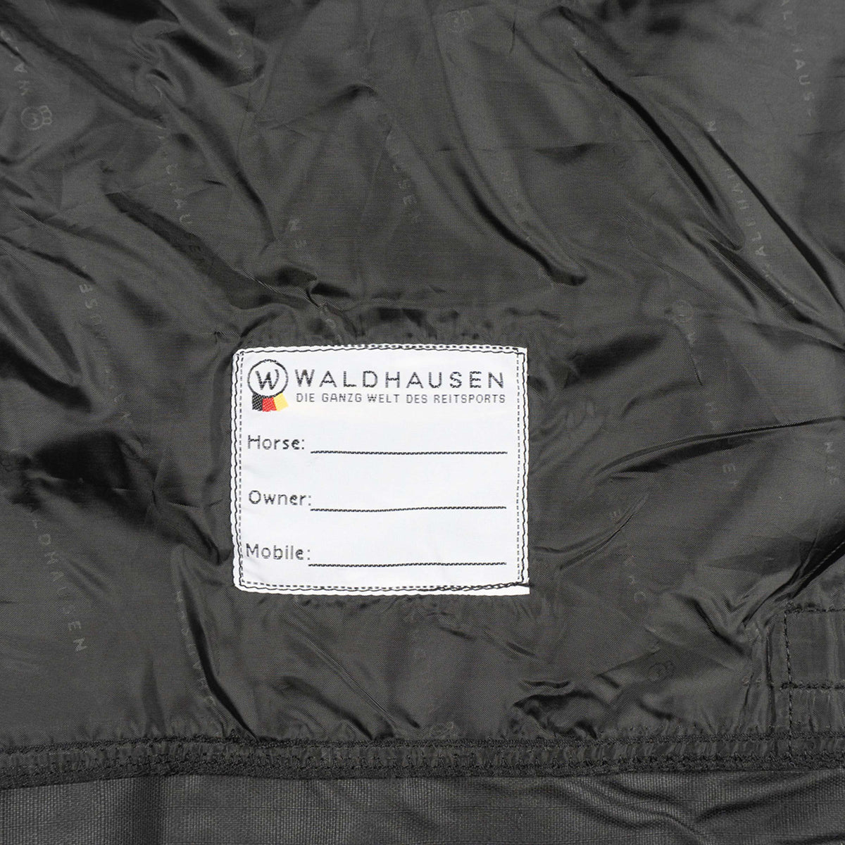 Waldhausen Outdoordeken Nordic High Neck Light 0g Zwart