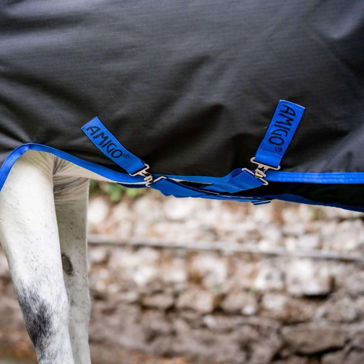 Amigo Ripstop 900D 0g Zwart/Blauw
