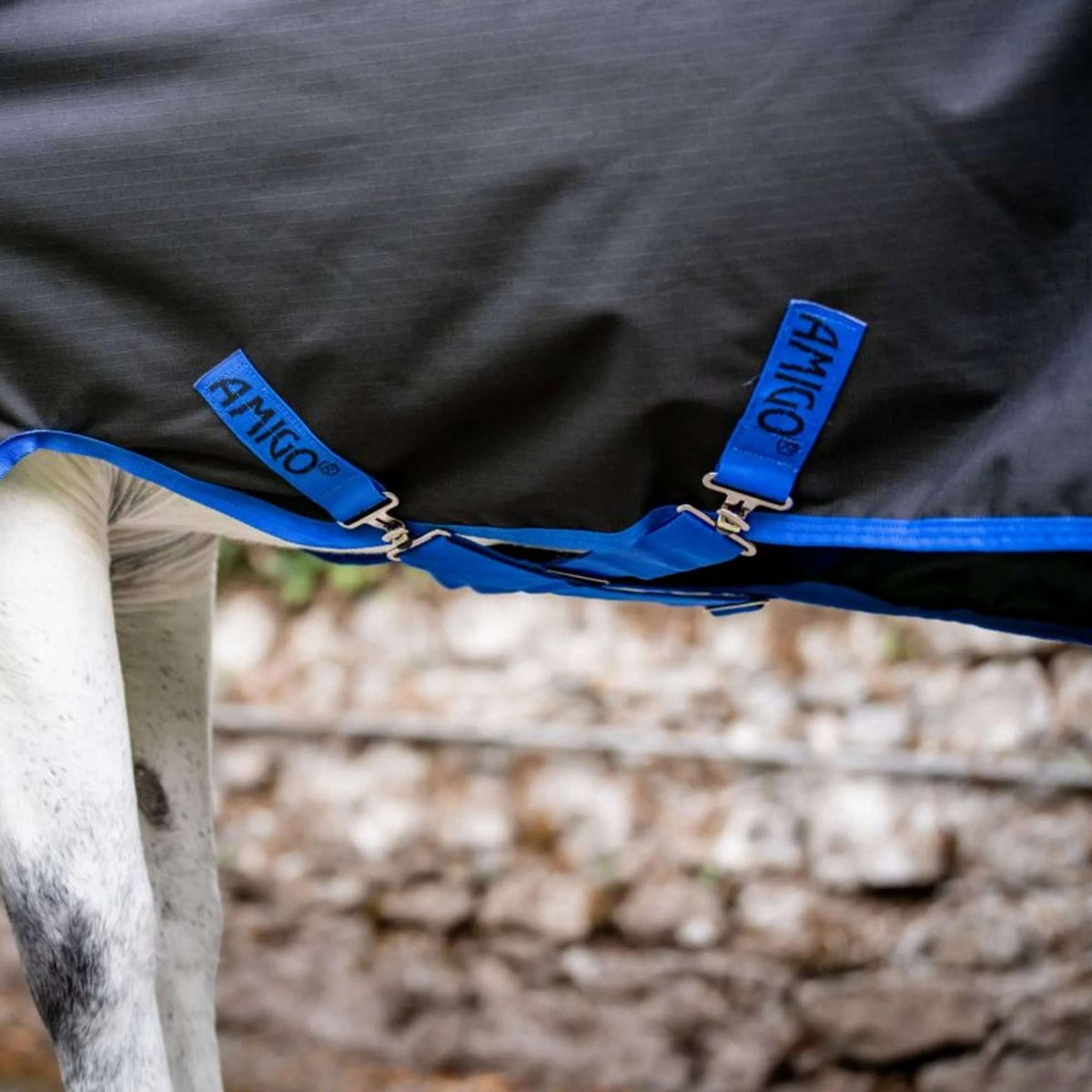 Amigo Ripstop 900D 50g Zwart/Blauw