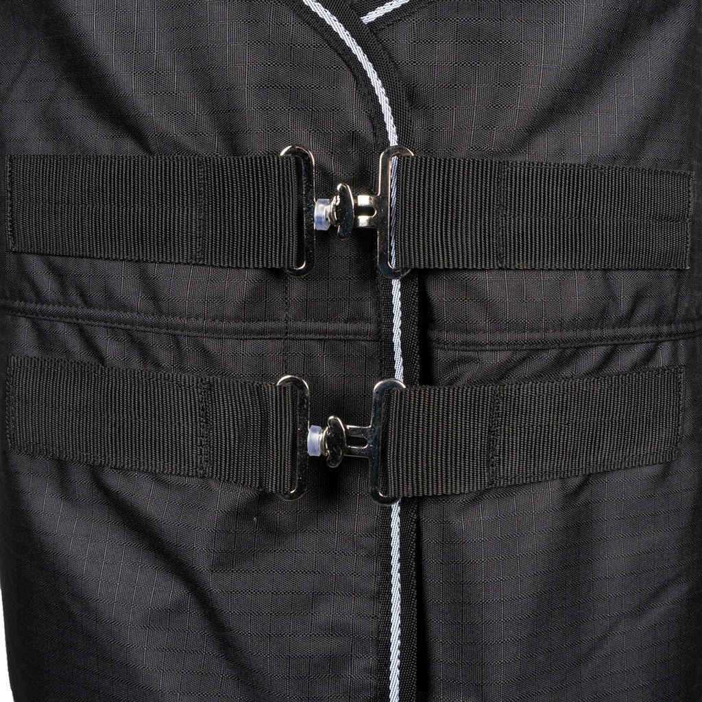 EQUITHÈME Outdoordeken Tyrex 600D Standard 150g Zwart
