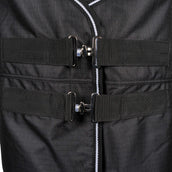 EQUITHÈME Outdoordeken Tyrex 600D Standard 150g Zwart