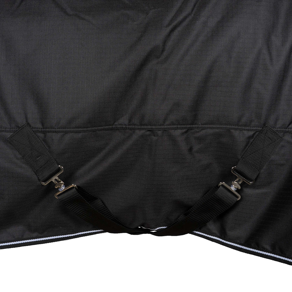 EQUITHÈME Outdoordeken Tyrex 600D Standard 150g Zwart