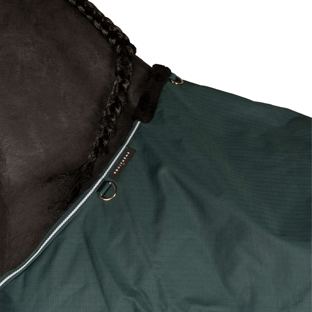 EQUITHÈME Outdoordeken Tyrex 600D Standard 150g Groen