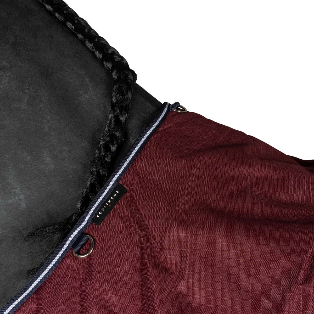 EQUITHÈME Outdoordeken 1200D 150g Standard Burgundy