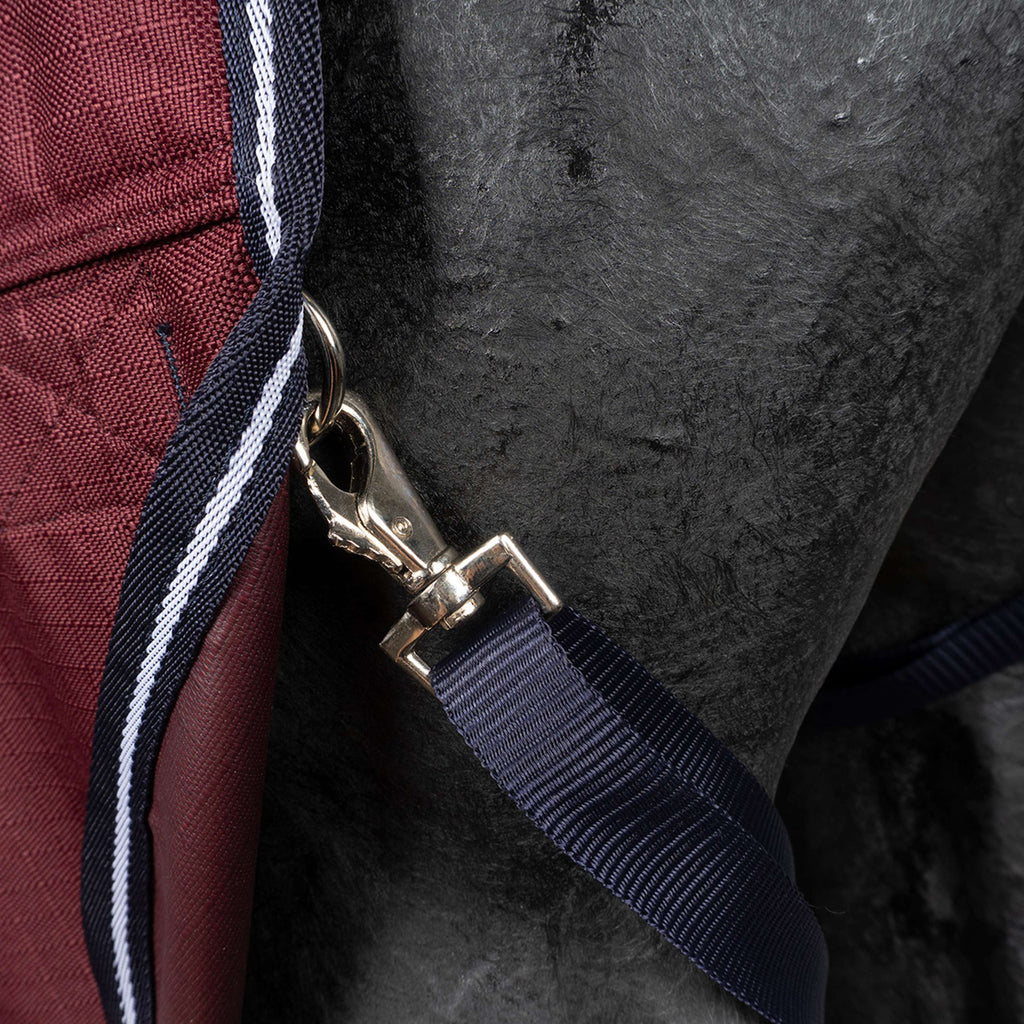 EQUITHÈME Outdoordeken Tyrex 1200D 0g Standard Burgundy