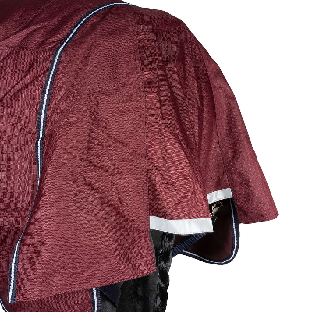 EQUITHÈME Outdoordeken Tyrex 1200D 0g Standard Burgundy