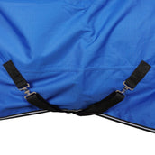 EQUITHÈME Outdoordeken 1200D 0g Aisance High Neck Royal Blue