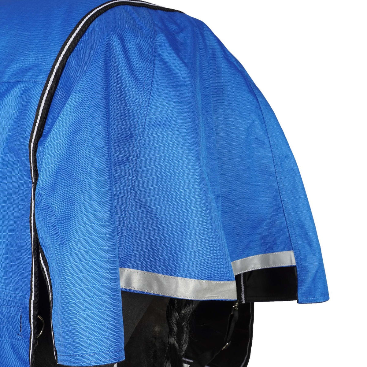 EQUITHÈME Outdoordeken Tyrex 1200D 0g Aisance High Neck Royal Blue