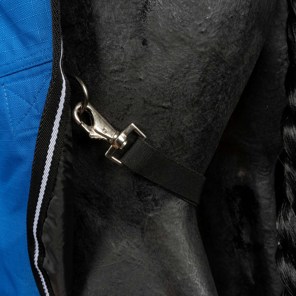 EQUITHÈME Outdoordeken Tyrex 1200D 150g Aisance High Neck Royal Blue