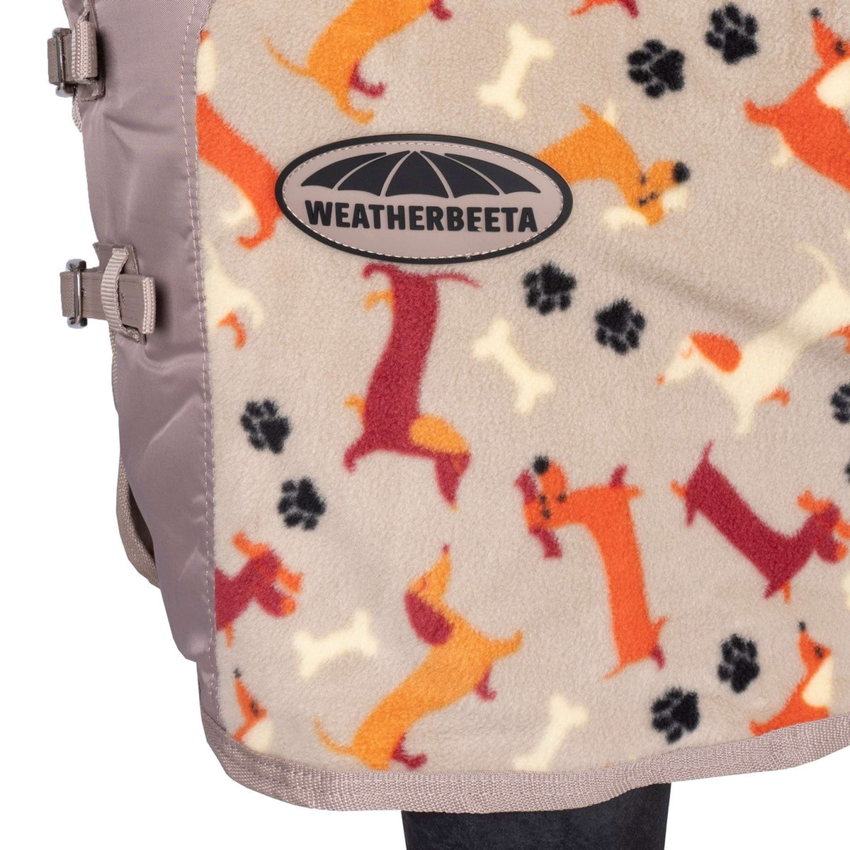 Weatherbeeta Fleecedeken Cooler Standard Neck Dachshund Print