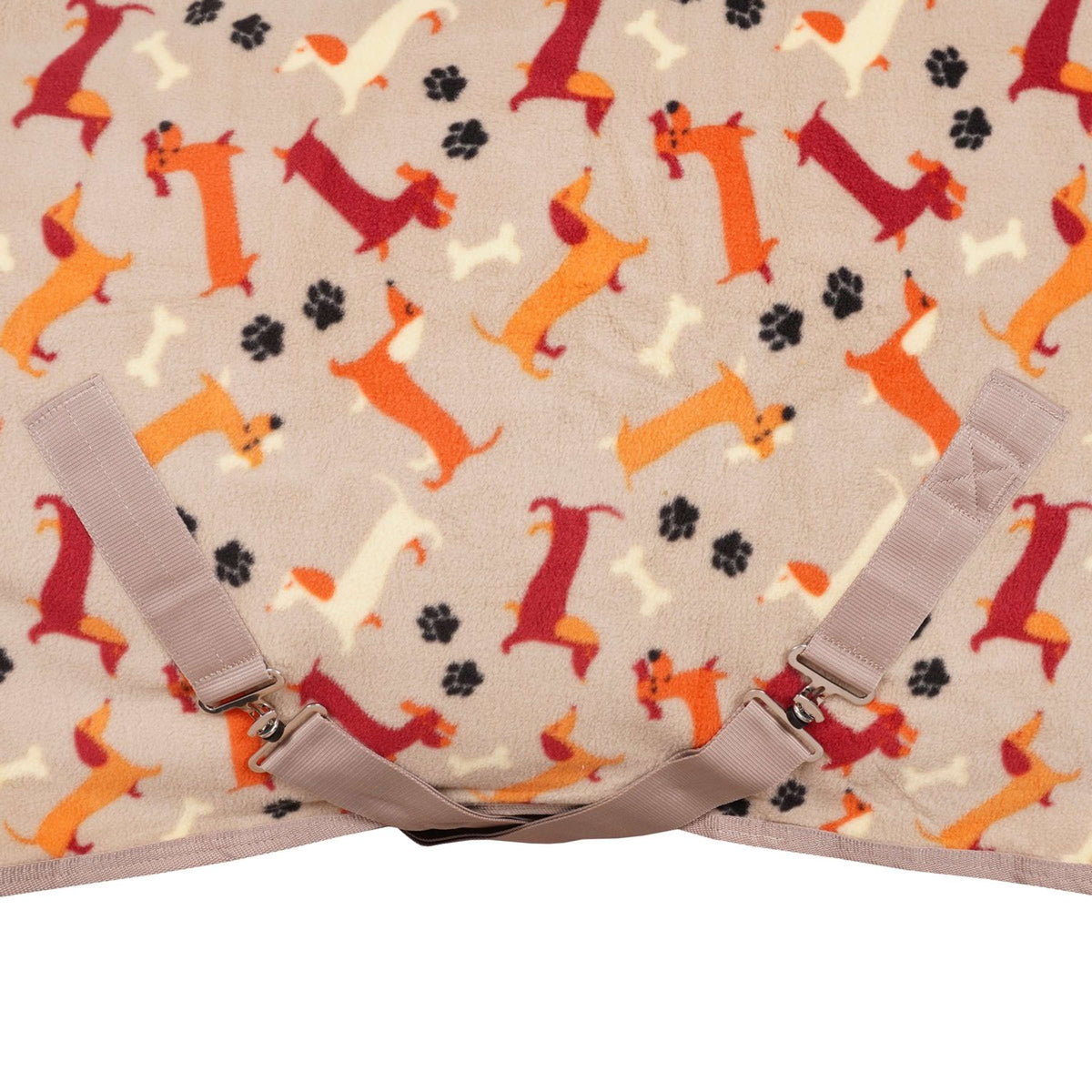 Weatherbeeta Fleecedeken Cooler Standard Neck Dachshund Print