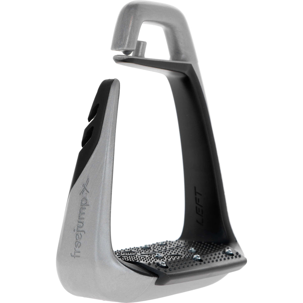 Freejump Stijgbeugels Soft Up Classic+ Zilver/Zwart