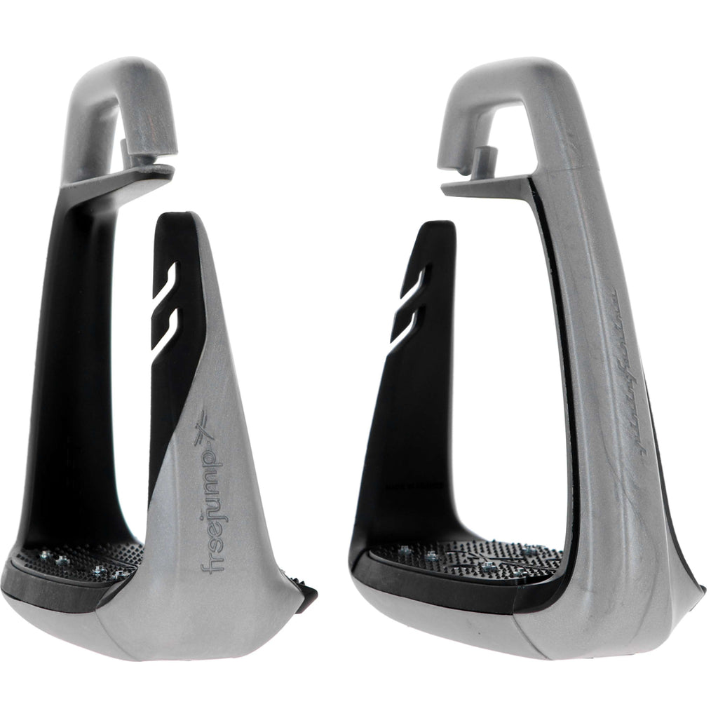 Freejump Stijgbeugels Soft Up Classic+ Zilver/Zwart