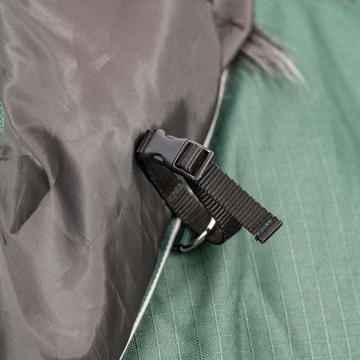 Agradi Horse Halsstuk 1200D 200gr Reflecterende Bies Groen