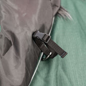 Agradi Horse Halsstuk 1200D 200gr Reflecterende Bies Groen