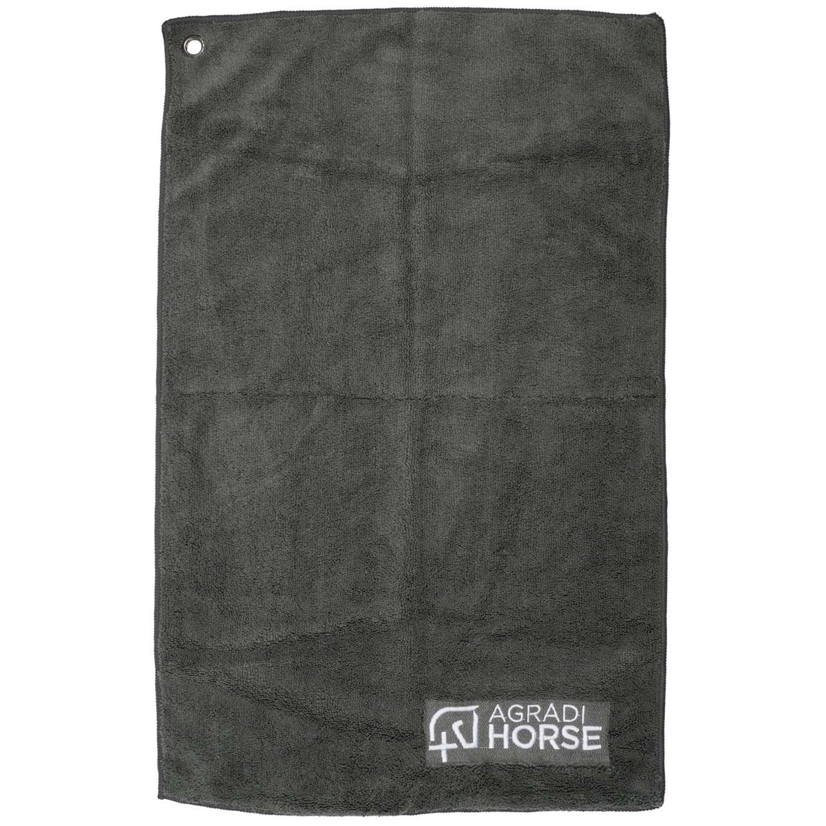 Agradi Horse Handdoekje Microfibre per Paar Grijs