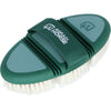 Agradi Horse Glansborstel Flex Geitenhaar Fir Green