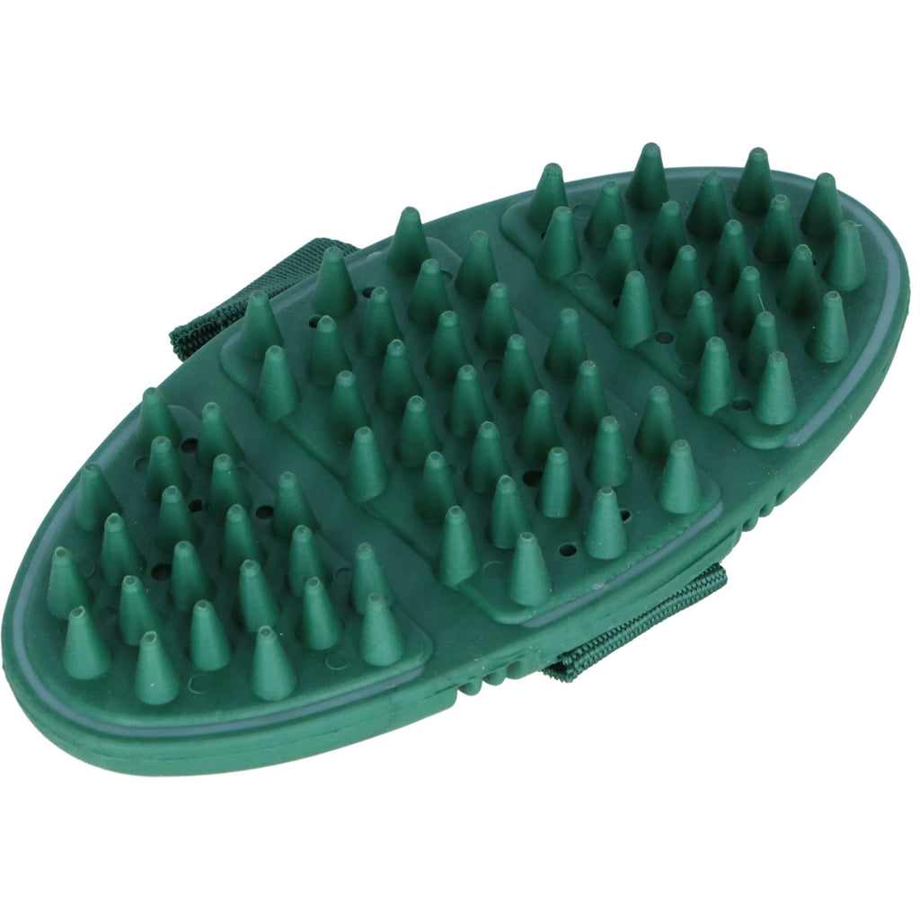 Agradi Horse Massageborstel Flex Fir Green