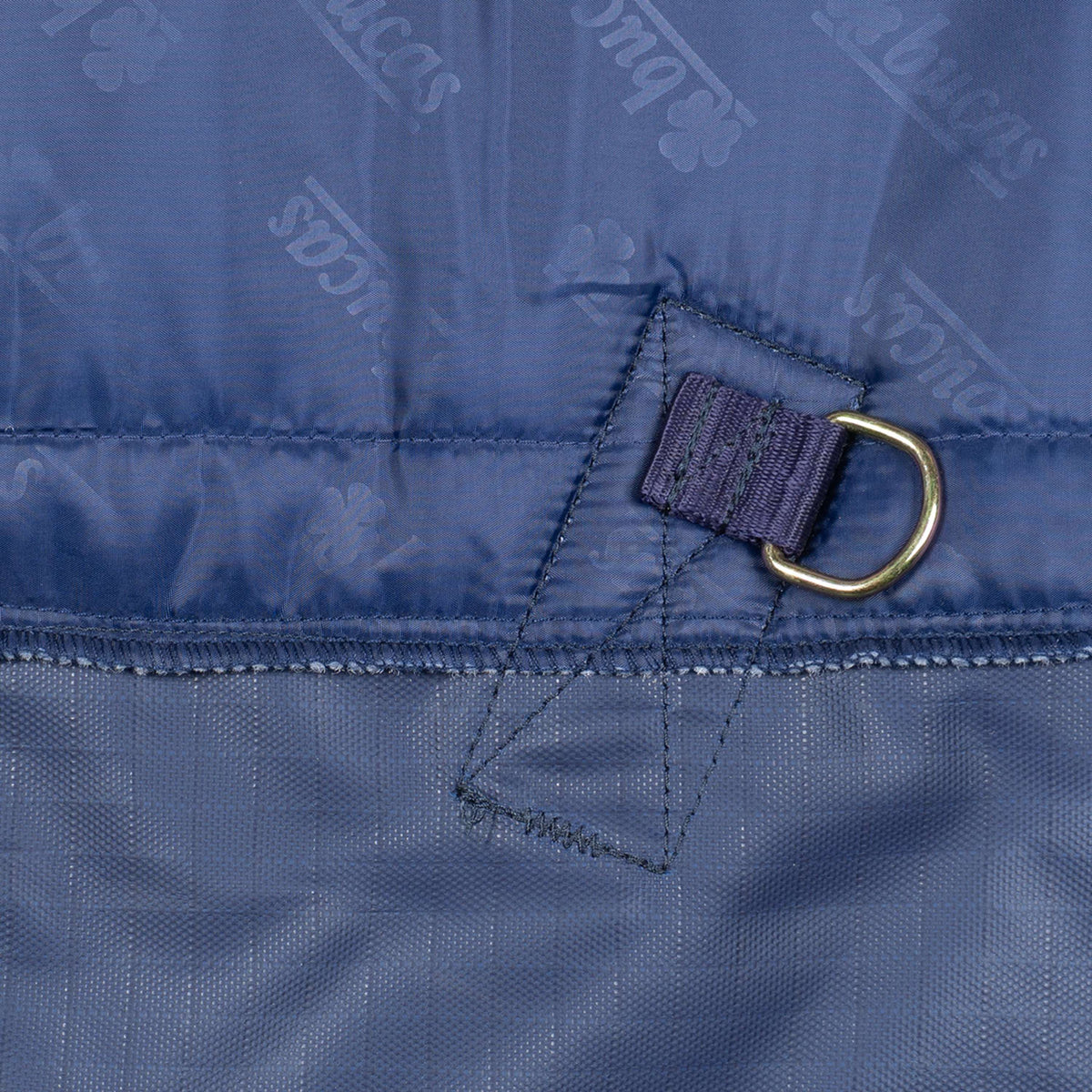 Agradi by Bucas Turnout Rug 100g Navy/Zilver