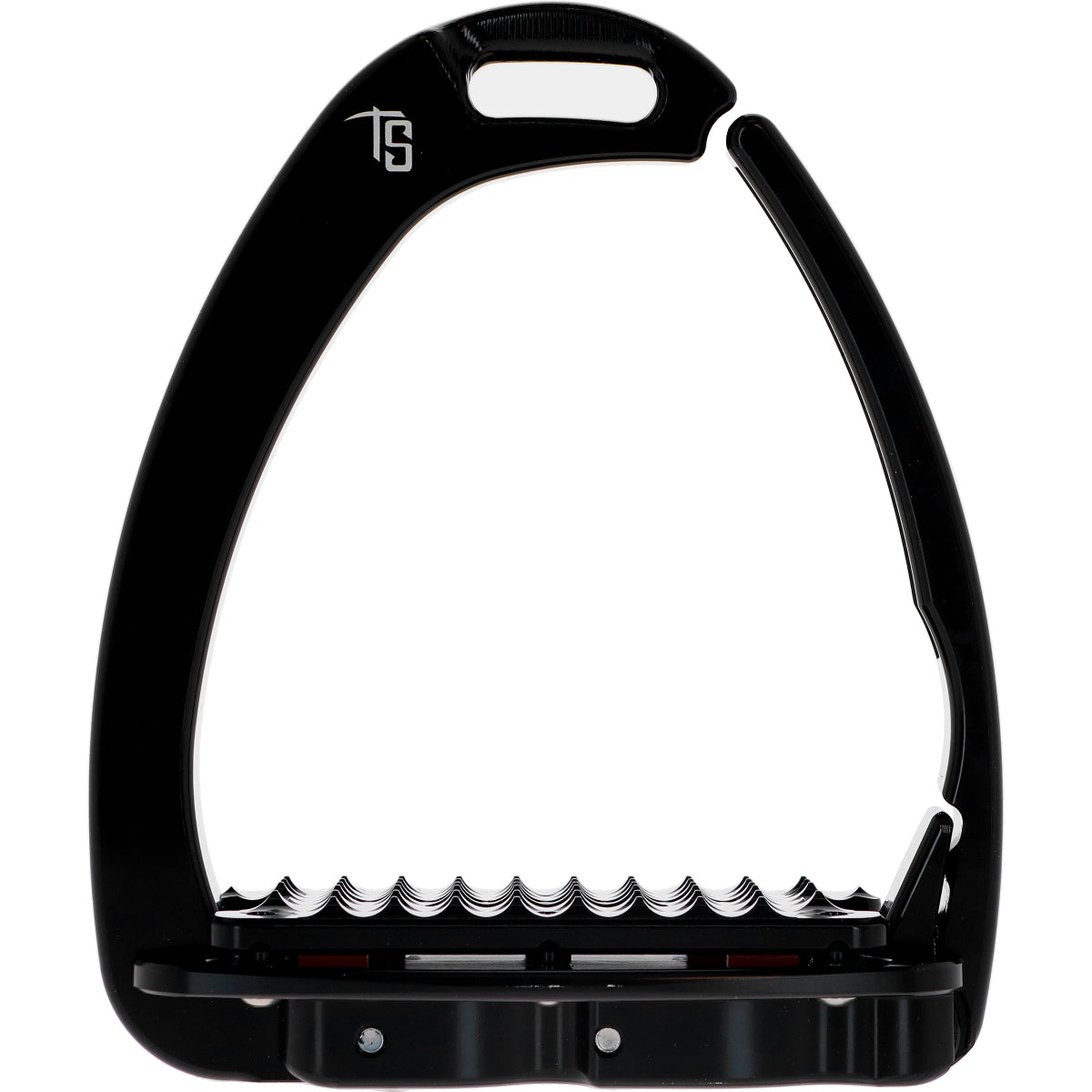 Tech Stirrups Stijgbeugels Venice Plus Swarovski Dressuur Zwart/Zwart