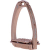 Tech Stirrups Stijgbeugels Venice Plus Swarovski Dressuur Rosegoud