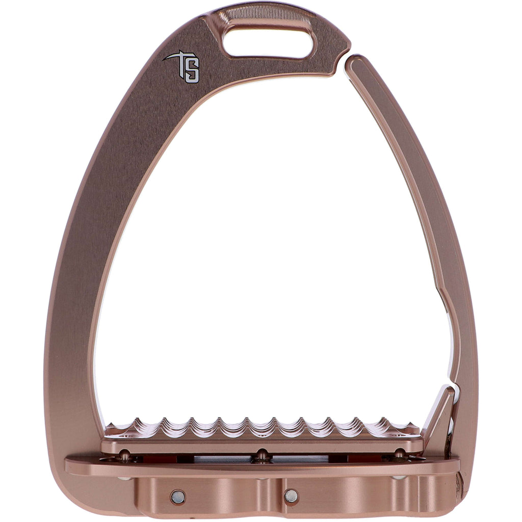 Tech Stirrups Stijgbeugels Venice Plus Swarovski Dressuur Rosegoud