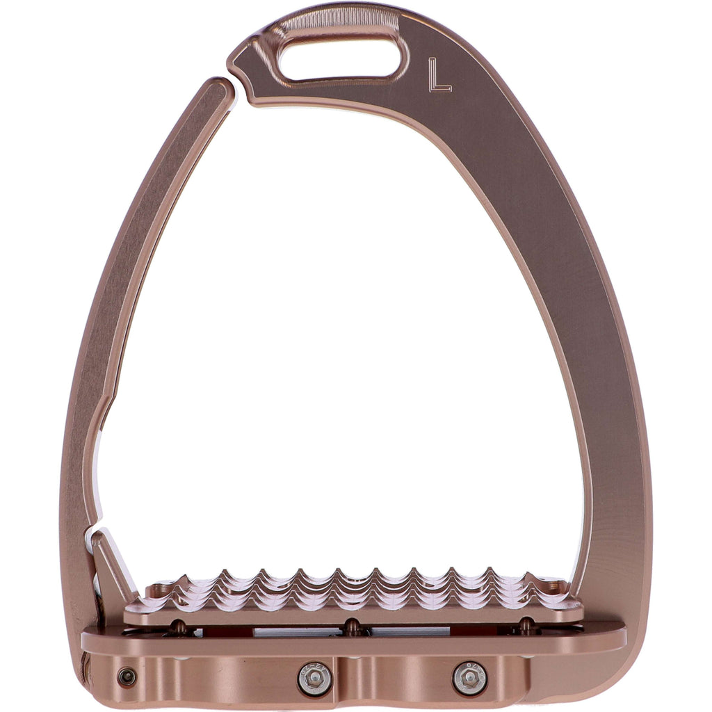 Tech Stirrups Stijgbeugels Venice Plus Swarovski Dressuur Rosegoud
