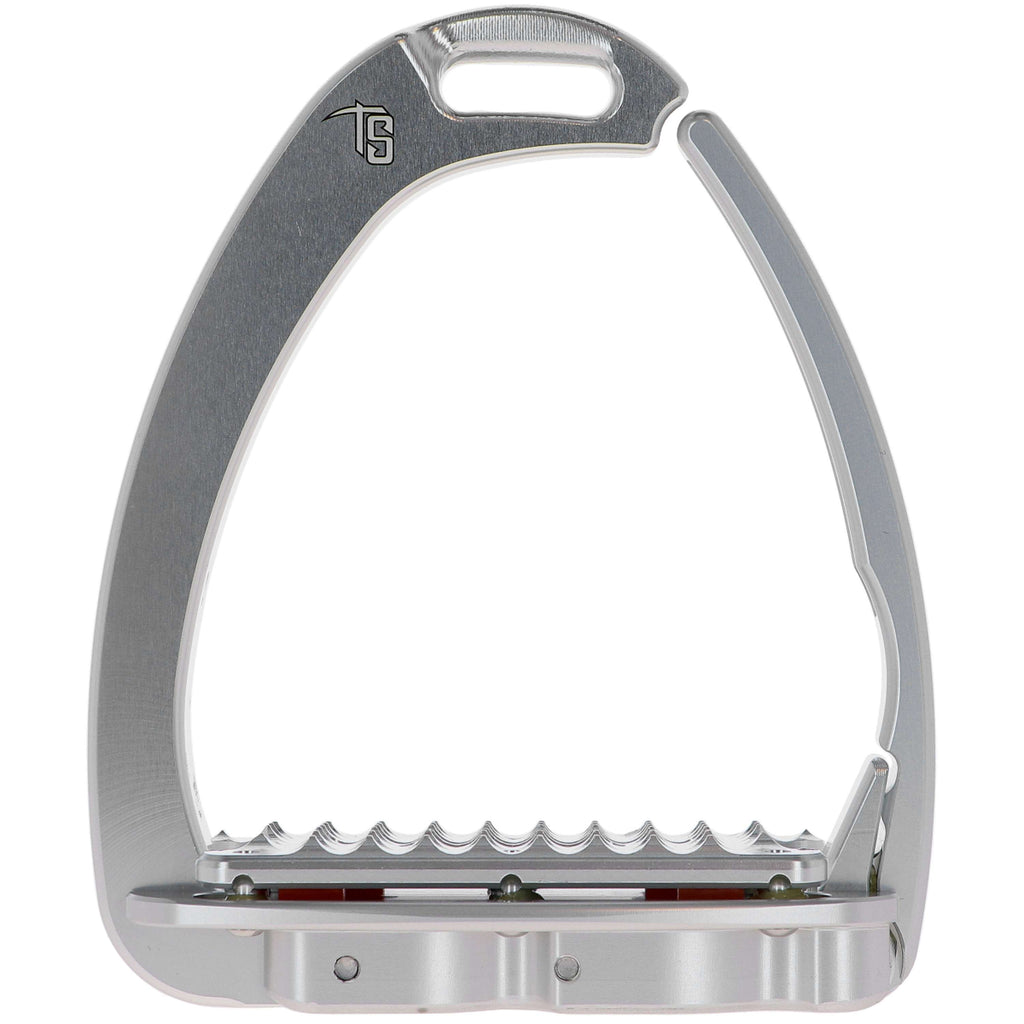 Tech Stirrups Stijgbeugels Venice Plus Swarovski Dressuur Zilver/Zilver