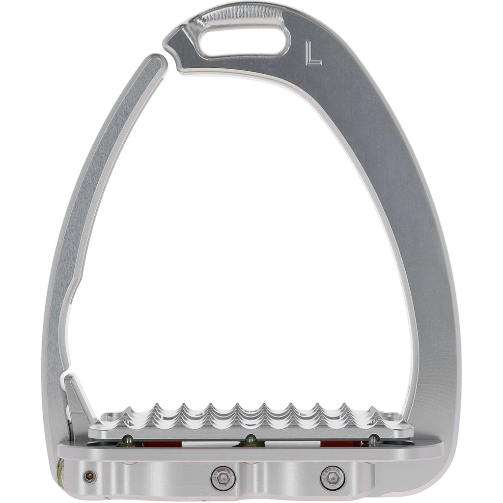 Tech Stirrups Stijgbeugels Venice Plus Swarovski Dressuur Zilver/Zilver