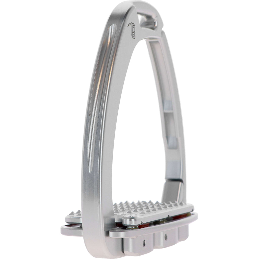 Tech Stirrups Stijgbeugels Venice Plus Swarovski Dressuur Zilver/Zilver