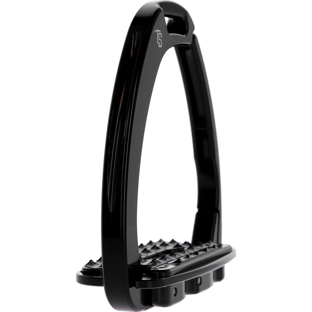 Tech Stirrups Stijgbeugels Venice Sloped Evo Swarovski Zwart/Zwart