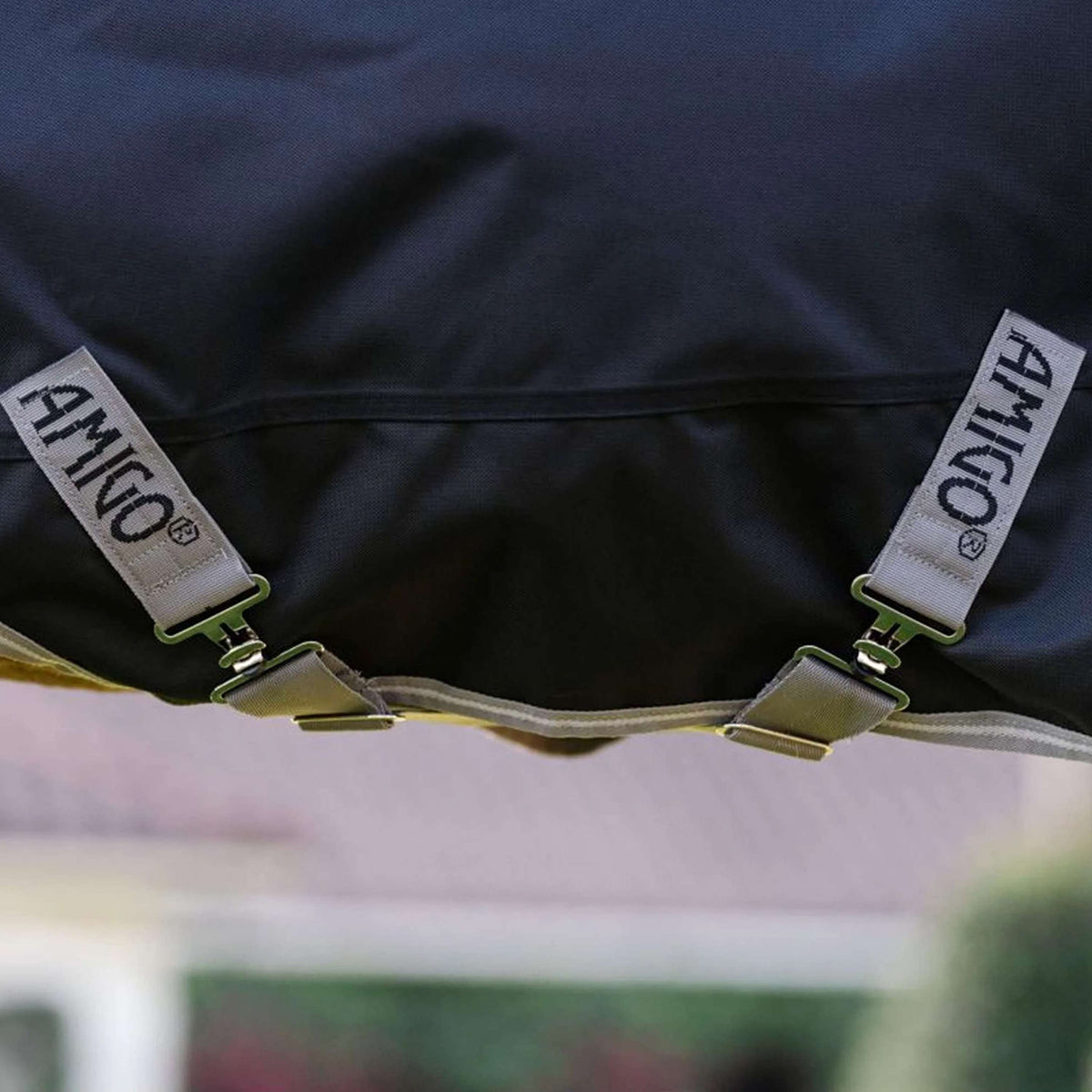 Amigo Turnout 1200D Plus Pony 0g Black/Titanium Grey/Silver