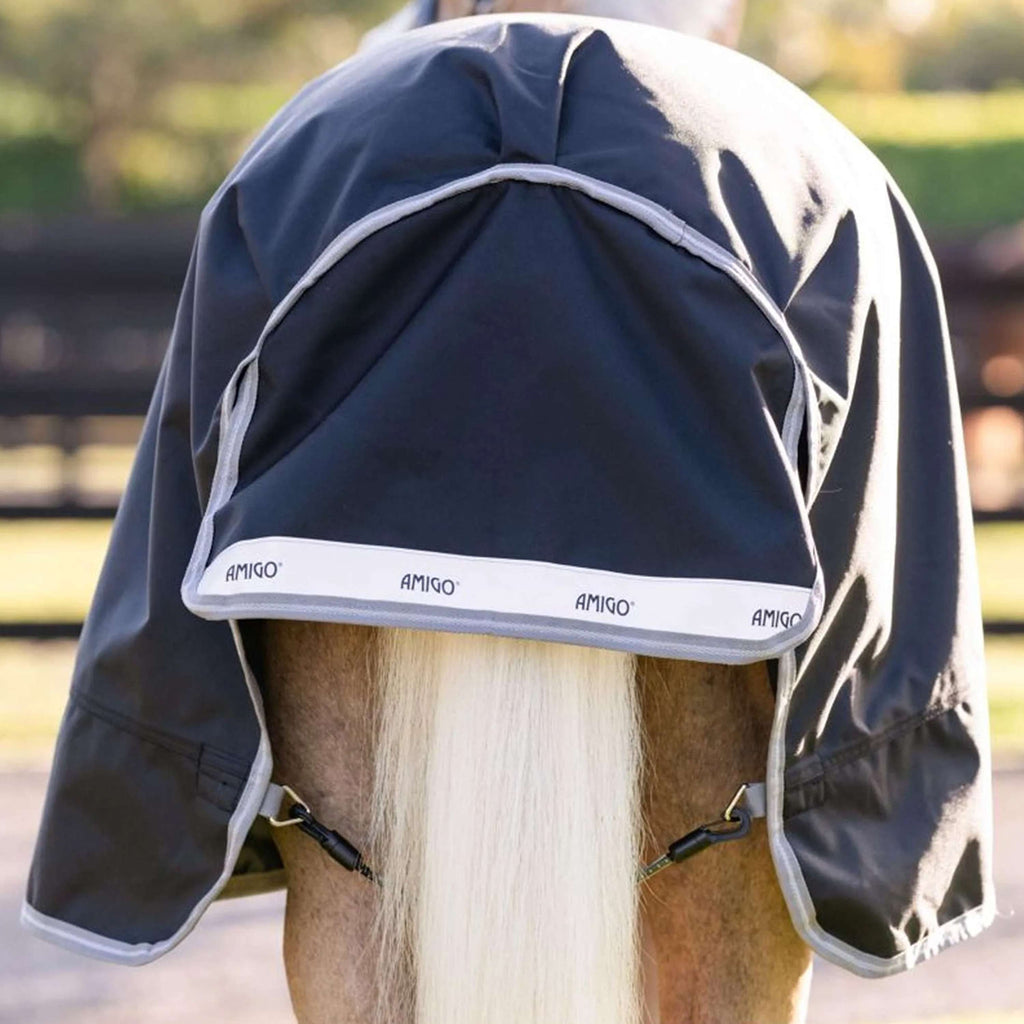 Amigo Turnout 1200D Plus Pony 0g Black/Titanium Grey/Silver