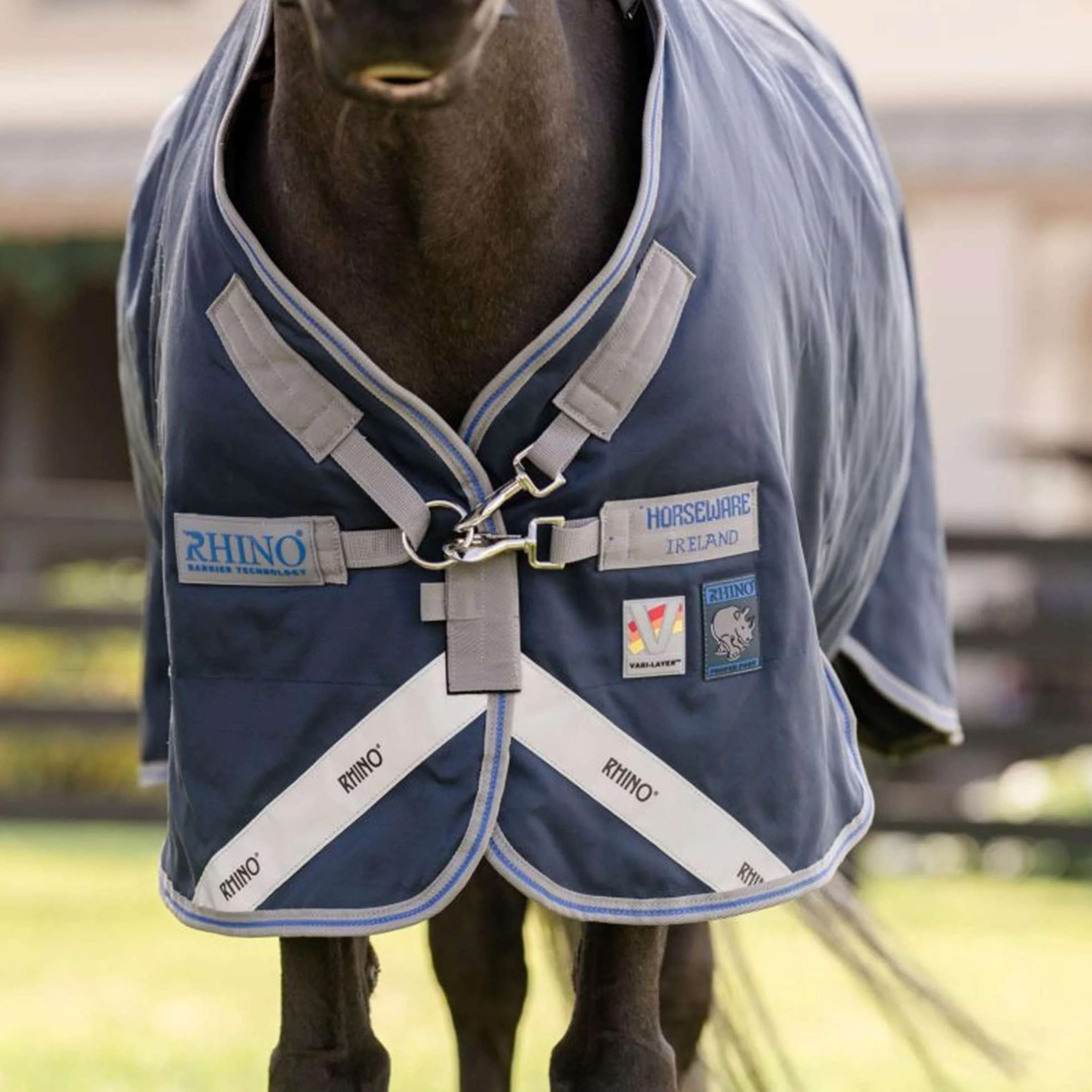 Rhino Turnout Pony 100g Navy/Titanium Grey/Classic Blue