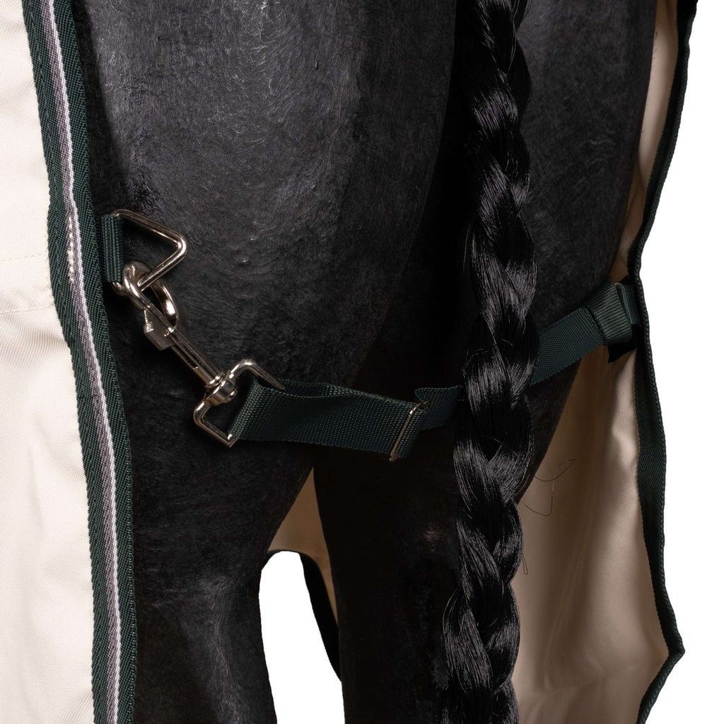 Rambo Hoody Pony Chalk/Hunter Green/Silver