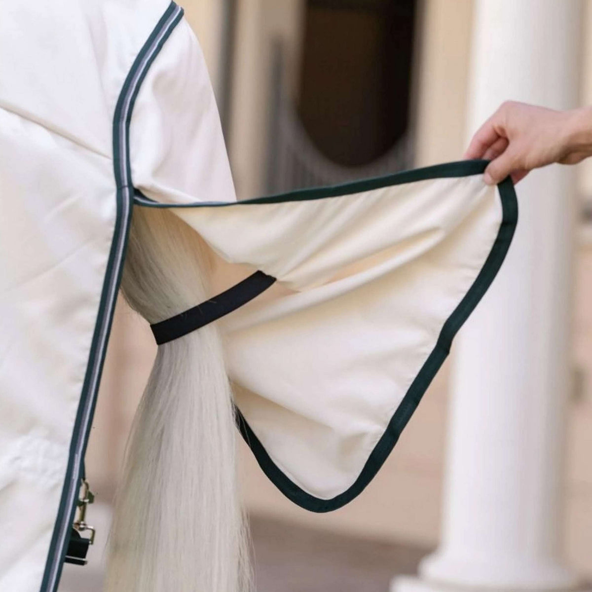 Rambo Hoody XL Chalk/Hunter Green/Silver