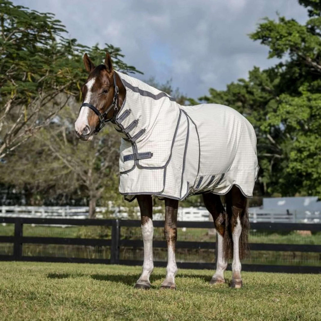 Rambo Optimo Supreme Summer Sheet Plus Navy check/Thunderstorm Grey/Silver