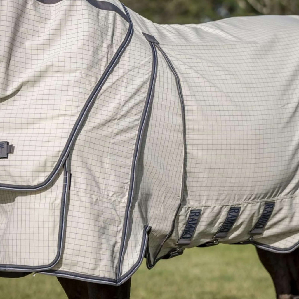 Rambo Optimo Supreme Summer Sheet Plus Navy check/Thunderstorm Grey/Silver