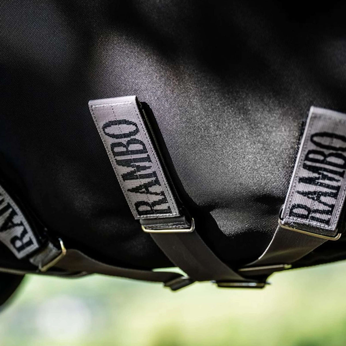 Rambo Turnout 1680D 0g Black/Thunderstorm Grey/Silver