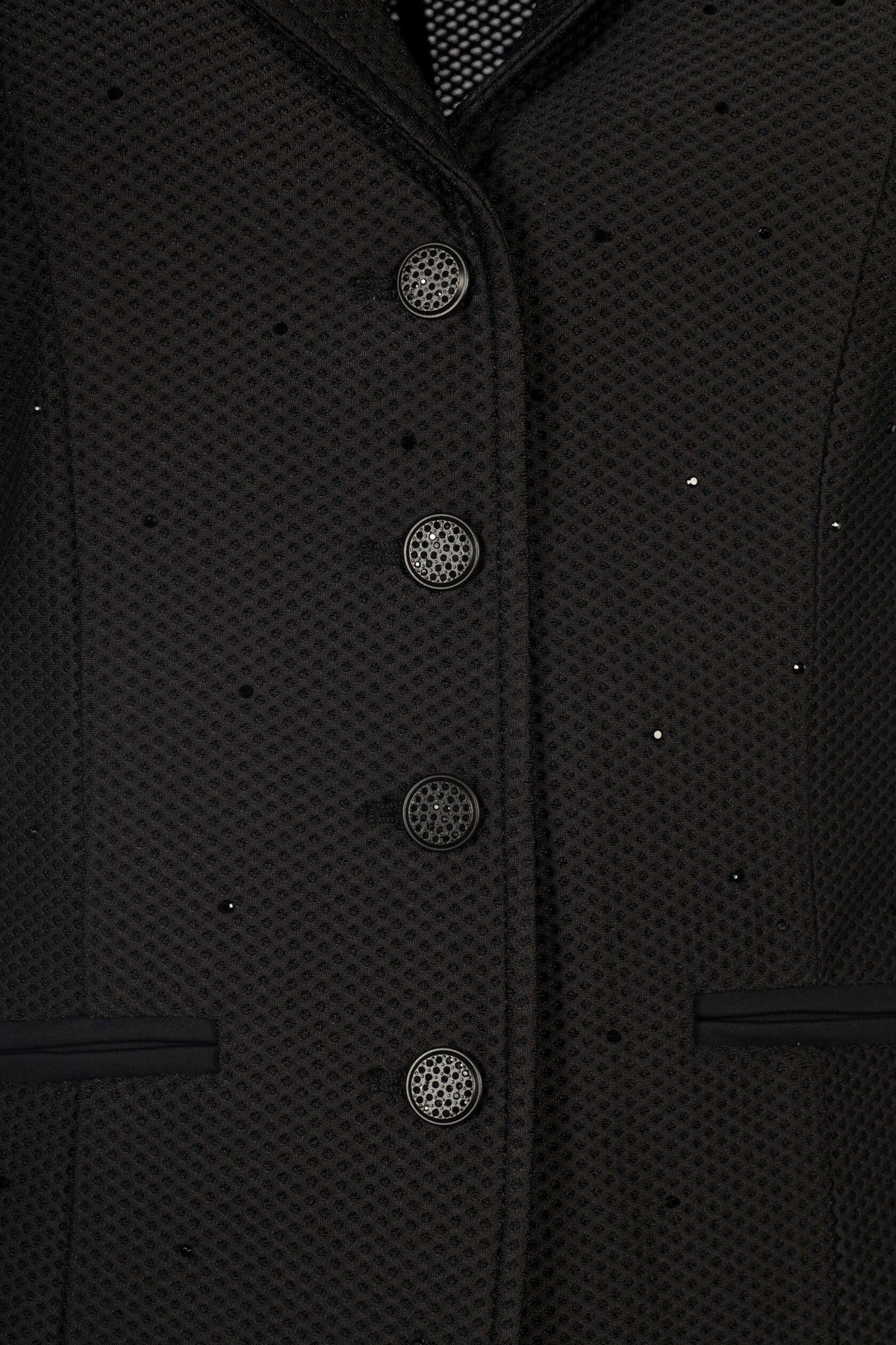 HKM Wedstrijdjasje Crystal Zwart