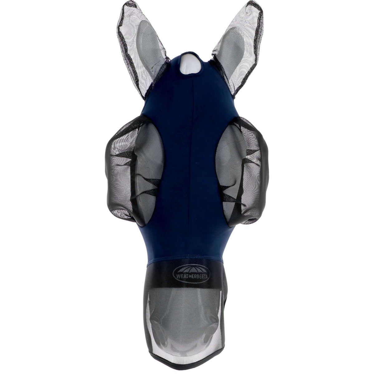 WeatherBeeta Vliegenmasker ComFiTec Luxe Bug Eye Saver met Oren en Neus Navy/Zwart