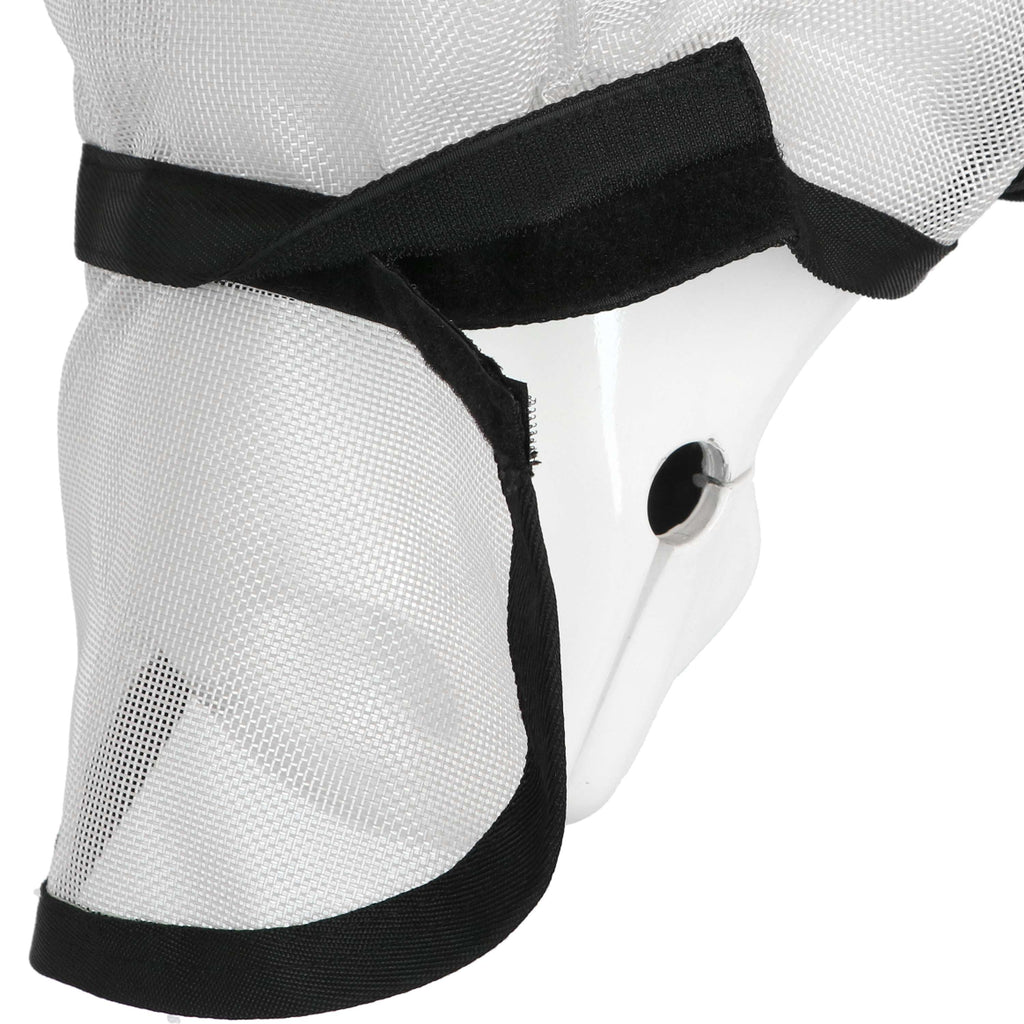 EQUITHÈME Vliegenmasker Protec met UV-Bescherming Zilver