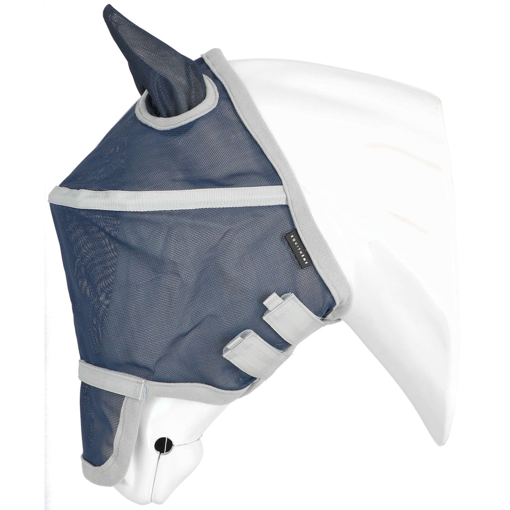 EQUITHÈME Vliegenmasker Hoop met UV-Bescherming Navy