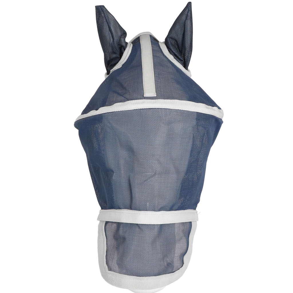EQUITHÈME Vliegenmasker Hoop met UV-Bescherming Navy