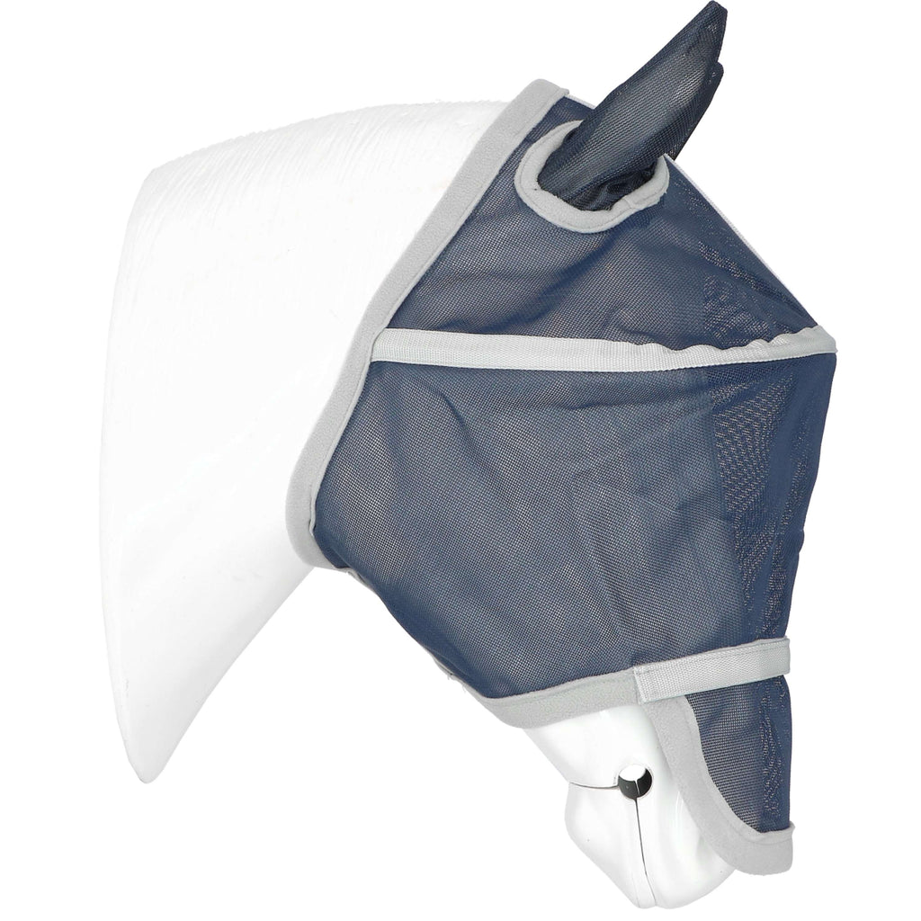 EQUITHÈME Vliegenmasker Hoop met UV-Bescherming Navy