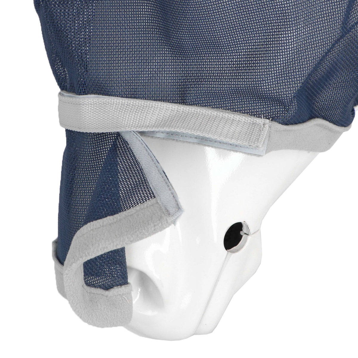 EQUITHÈME Vliegenmasker Hoop met UV-Bescherming Navy