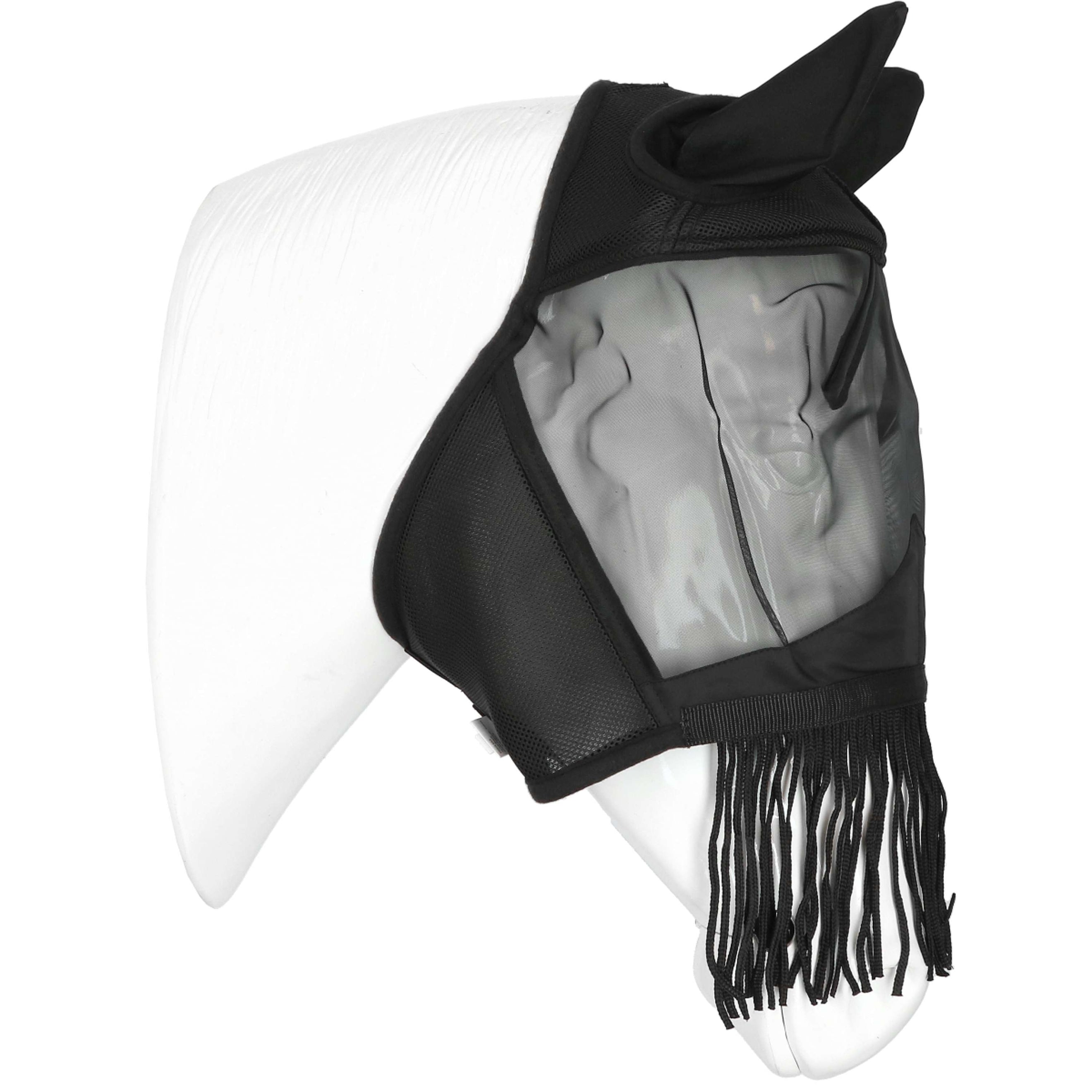EQUITHÈME Vliegenmasker Franges met UV-Bescherming Zwart EQUITHÈME Vliegenmasker Franges met UV-Bescherming Zwart