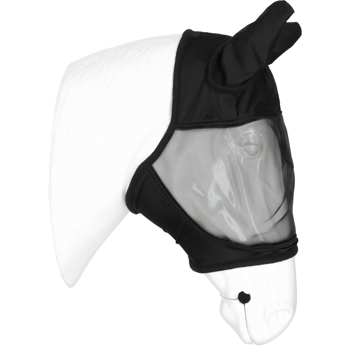 EQUITHÈME Vliegenmasker Soft met UV-Bescherming Zwart