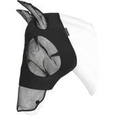 EQUITHÈME Vliegenmasker Lycra UV protection Met Neusnetje Zwart