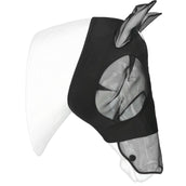 EQUITHÈME Vliegenmasker Lycra UV protection Met Neusnetje Zwart